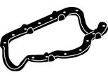 Corteco 023573P Guarnizione, Coppa Dell'olio Oe 7700860636 Compatibile Con Clio, Twingo