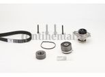 Continental Ctam CT1077WP2 Pompa Acqua + Kit Cinghia Dentata Oe 71776004 Compatibile Con Alf. 159, Aveo, Cruze, Orlando, Trax, Croma, Stilo, Astra G, Astra H, Astra (A04), Astra J, Corsa D, Corsa E, Insignia, Meriva, Mokka, Signum, Vectra, Zafira