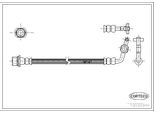 Corteco 19032946 Tubo Freno Oe 9094702714 Compatibile Con Land Cruiser