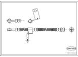 Corteco 19033582 Tubo Freno Oe 587311C000 Compatibile Con Getz