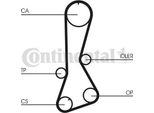 Continental Ctam CT695 Cinghia Dentata Oe 1356811050 Compatibile Con Corolla