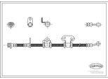 Corteco 19032908 Tubo Freno Oe 01465SZ3000 Compatibile Con Legend
