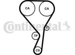 Continental Ctam CT1215K1 Set Cinghia Dentata Oe 31359937 Compatibile Con S60, S80, S90, V40, V60, V70, V90, XC40, XC60, XC70, XC90
