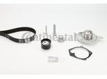 Continental Ctam CT1035WP3 Pompa Dell'acqua + Kit Cinghia Dentata Oe 119A02421R Compatibile Con Dokker, Duster, Lodgy, Logan, Sandero, Kubistar, Micra, Note, NV200, Qashqai, Tiida, Captur, Clio, Fluence, Scenic, Kangoo, Laguna, Megane, Modus, Thalia, Twingo