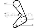 Continental Ctam CT749 Cinghia Dentata Oe 7700729580 Compatibile Con Safrane, Espace