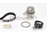 Continental Ctam CT1066WP1 Pompa Acqua + Kit Cinghia Dentata Oe 1609120480 Compatibile Con Berlingo, C2, C3, Saxo, 106, 206, 306, Partner