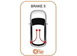 Cofle 19.102E Freno A Mano Con Cavo, Oe 6K0609721C Compatibile Con Golf Vi, Ibiza, Cordoba