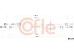Cofle 11.3270 Cavo, Cambio Manuale Oe 55255709 Compatibile Con Qubo, Fiorino