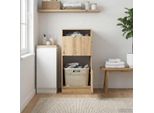 Vidaxl Armadio Portabiancheria Artisan In Rovere 50 X 68 X 102 Cm Materiale Ligneo
