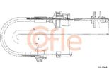 Cofle 11.3008 Cavo, Comando Frizione Oe 2150C0 Compatibile Con 205