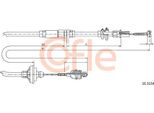 Cofle 10.3154 Cavo, Comando Frizione Oe 6K1721335J Compatibile Con Inca, Ibiza, Cordoba
