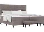 Syfax™ Letto A Molle Con Materasso Talpa 200 X 200 Cm Tessuto