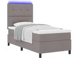 Syfax™ Letto A Molle Con Materasso Con Led Talpa 90 X 200 Cm Tessuto