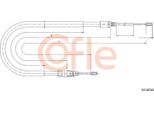Cofle 10.6036 Cavo Freno, Freno A Mano Oe 4745Z4 Compatibile Con 207
