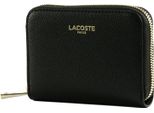 Lacoste Pelle Portafoglio Champs-ÉLyséEs Zip Coin Wallet Noir Nero