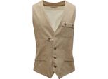P0424 Gilet Uomo Imperial Man Cotone/Linen Waistcoat