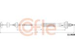 Cofle 11.3028 Cavo, Comando Frizione Oe 2150AX Compatibile Con 206