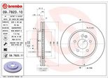 Brembo 09.7823.10 Disco Freno Oe 1634210012 Compatibile Con Classe M