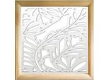 Colibri - Moduli Decorativi In Legno E Pvc 98X98 Cm Bianco