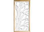 Alberi - Moduli Decorativi In Legno E Pvc 47X94 Cm Bianco