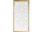 Bolero - Moduli Decorativi In Legno E Pvc 47X94 Cm Bianco