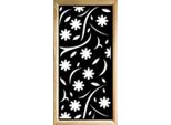 Autumn - Moduli Decorativi In Legno E Pvc 47X94 Cm Nero