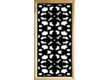 Anchorage - Moduli Decorativi In Legno E Pvc 47X94 Cm Nero
