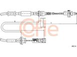 Cofle 462.4 Cavo, Comando Frizione Oe 46467631 Compatibile Con Marea, Bravo, Brava