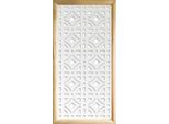Bellator - Moduli Decorativi In Legno E Pvc 47X94 Cm Bianco