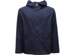P0533 Giubbotto Antivento Uomo K-Way Claudel Clean Look 3L Man Jacket Blue