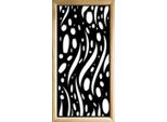 Mistral - Moduli Decorativi In Legno E Pvc 73X148 Cm Nero