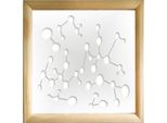 Nanotech - Moduli Decorativi In Legno E Pvc 48X48 Cm Bianco