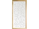 Nanotech - Moduli Decorativi In Legno E Pvc 47X94 Cm Bianco