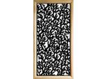 Koral - Moduli Decorativi In Legno E Pvc 73X148 Cm Nero