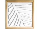 Palma - Moduli Decorativi In Legno E Pvc 48X48 Cm Bianco