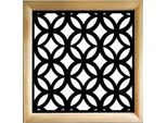 Eclectic - Moduli Decorativi In Legno E Pvc 73X73 Cm Nero