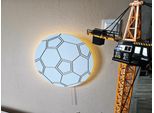 Lampada Notturna A Led A Forma Di Sfera Alimentata A Batteria