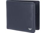 Golden Head Pelle Portafoglio Capri Rfid Protect Scheintasche 1134 Blau Blu Scuro