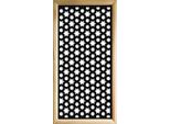 Popstar - Moduli Decorativi In Legno E Pvc 73X148 Cm Nero