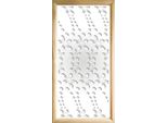 Spring - Moduli Decorativi In Legno E Pvc 73X148 Cm Bianco