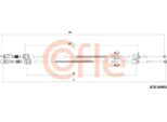 Cofle 2CB.IV001 Cavo, Cambio Manuale Oe 5801317933 Compatibile Con Daily