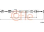 Cofle 10.3159 Cavo, Comando Frizione Oe 6N1721335D Compatibile Con Polo 6V, Polo 6N, Polo 9N, Lupo, Caddy, Inca, Ibiza, Cordoba, Arosa