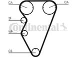 Continental Ctam CT929 Cinghia Dentata Oe LHN100390 Compatibile Con Freelander