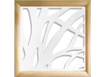 Alberi - Moduli Decorativi In Legno E Pvc 48X48 Cm Bianco