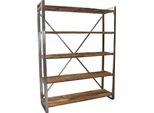 Milani Home - Mobile Scaffale Cm 118 L X 37 P X 218 H