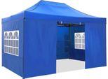 Padiglione, Impermeabile, Regolabile In Altezza, Blu