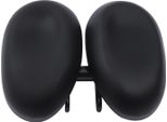 Sella Per Bicicletta Senza Nasello - Modello 4590 - Larghezza Regolabile 21,9-24,6 Cm - Superficie Inpoliuretanoimpermeabile - Ammortizzazione Con Molla 65Mn - Lunghezza 17,5 Cm - Nero