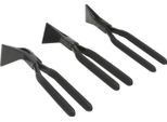 Set Di Pinze Per Piegare La Lamiera - Tre Pezzi - Pinze Dritte, A 45° E 90° - Per Carrozzeria E Metallo - Nero