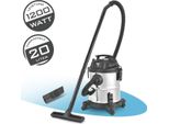 Stahlwerk VCL-1200 St Aspirapolvere A Umido E A Secco 1200 W Aspirapolvere Industriale Da 20 Litri