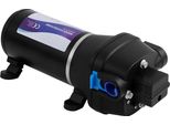 Pompa Dell'acqua 12 V - Pompa A Pressione - Portata 17 L/Min (4,5 Gpm) - Pressione Di Spegnimento Regolabile 2,75-5,88 Bar - Riavvio Automatico - Spina Ue - Nero